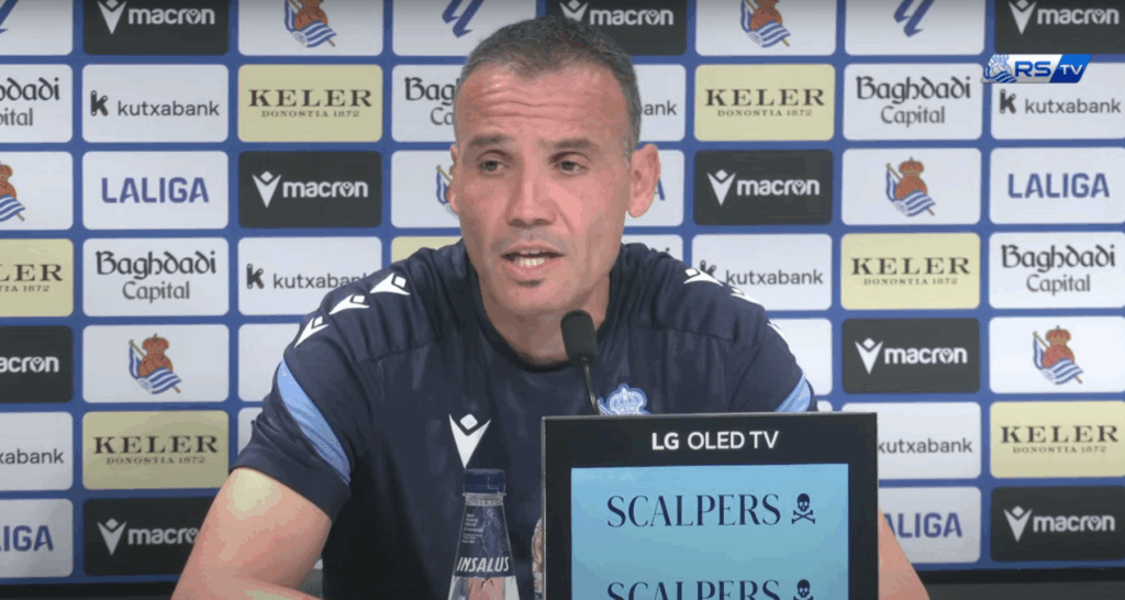 Sergio Francisco, entrenador de la Real Sociedad: "A Urko le veo dentro del club" 1 franciscoo
