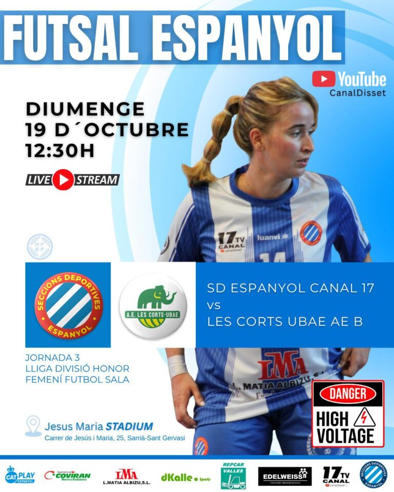 futbol sala seccions