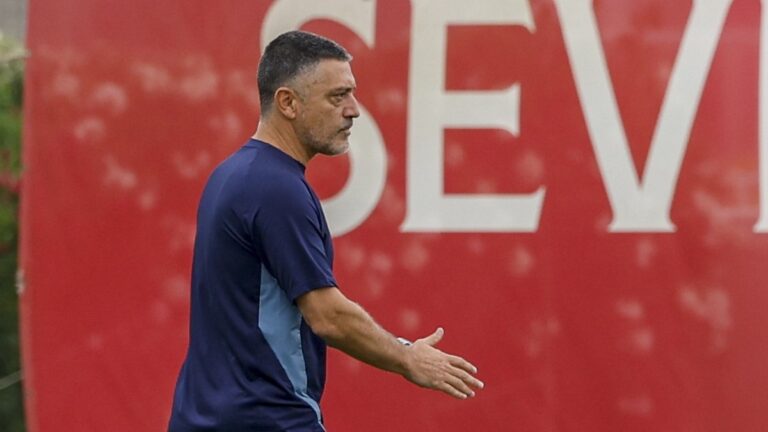 Garcia Pimienta es el entrenador del Sevilla FC