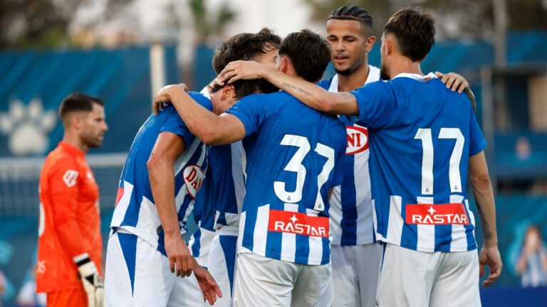 Pere Milla es el autor del primer gol del Espanyol en pretemporada