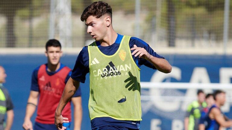 Gori Gracia debutó con el Real Zaragoza en la Copa del Rey