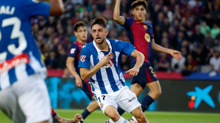 Jofre Carreras marcó la temporada pasada un gol en el derbi ante el FC Barcelona