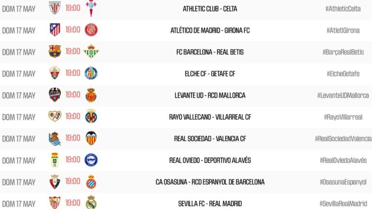 Horario confirmado para el CA Osasuna – Espanyol en jornada unificada En la jornada 37 el Espanyol visitará El Sadar