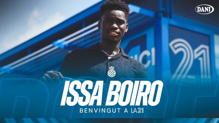 Issa Boiro es el tercer fichaje del Espanyol B