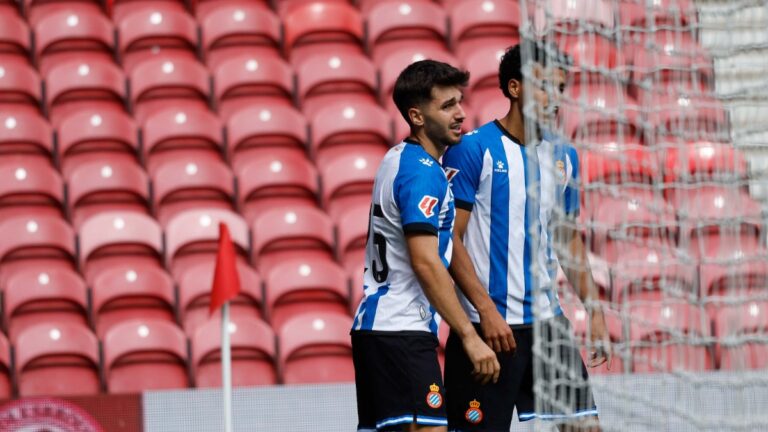 Javi Hernández, en el Riverside Stadium