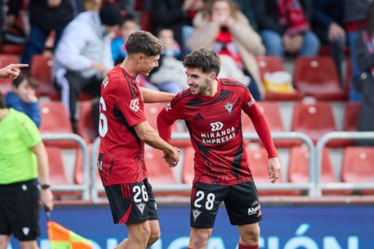 Javi Hernández y Rafa Bauzà, una conexión forjada en Miranda de Ebro La conexión forjada en Miranda de Ebro