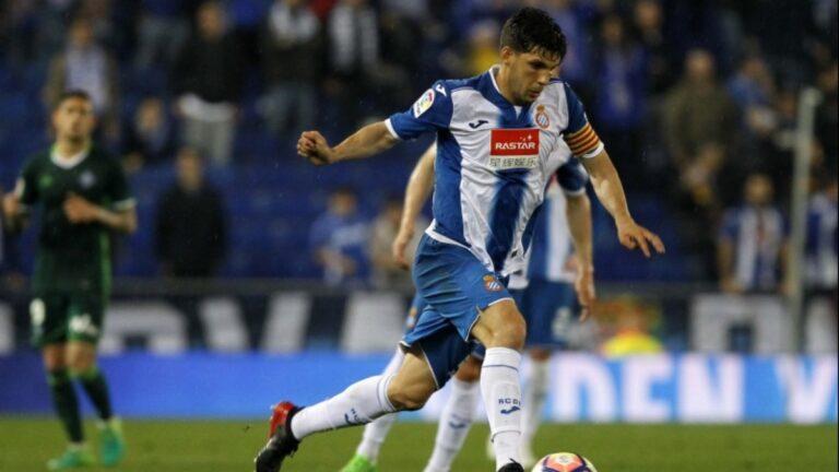 Javi López no se ha querido perder el Espanyol - Real Oviedo