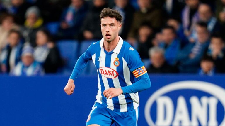 Javi Puado fue un jugador importante en el Espanyol - Real Valladolid