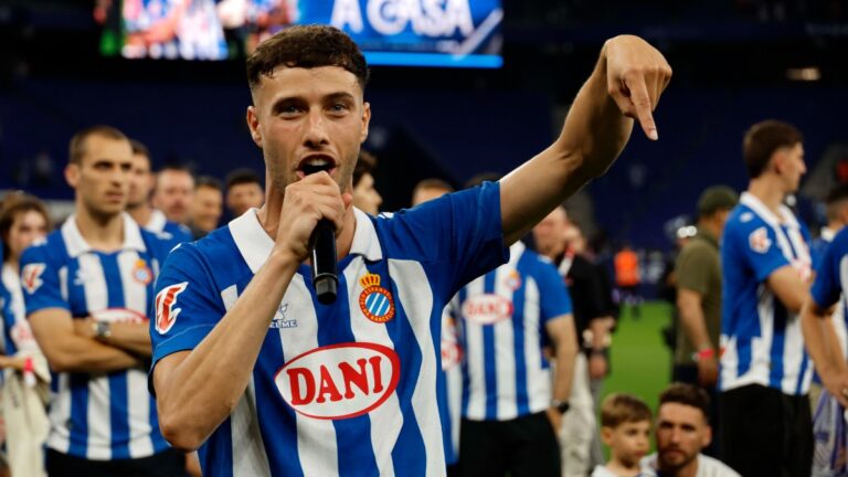 Javi Puado tuvo unas palabras para la afición del RCDE Stadium después de la 'final' entre el Espanyol y la UD Las Palmas