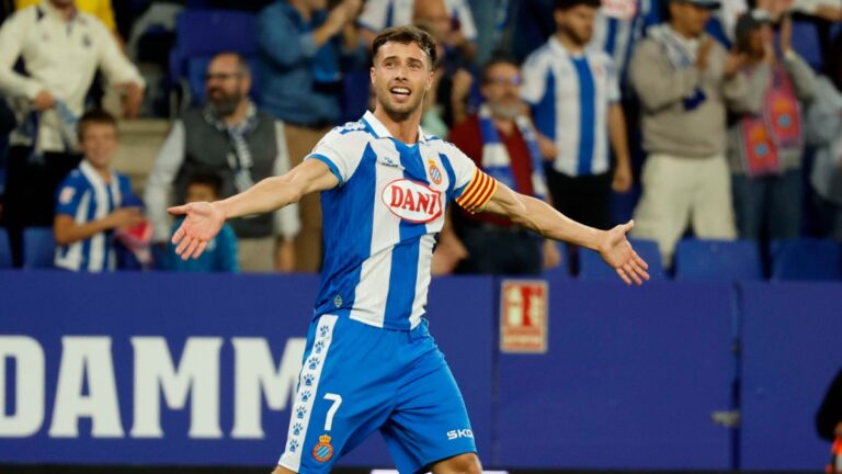 Javi Puado le pide apoyo a la afición del Espanyol ante el Valencia CF