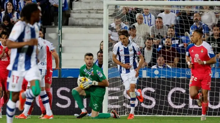 Joan Garcia jugó la temporada pasada el CD Leganés - Espanyol