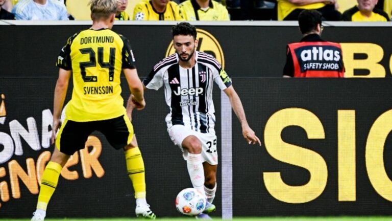 Joan Mario en un Borussia Dormund - Juventus