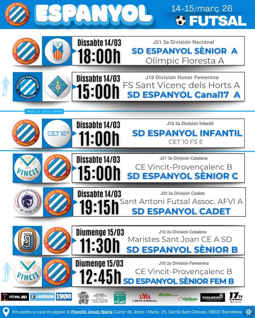 Fútbol sala SD Espanyol