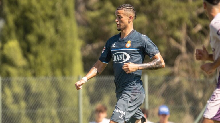 José Luis Catalá debutó con el primer equipo del Espanyol en Navata