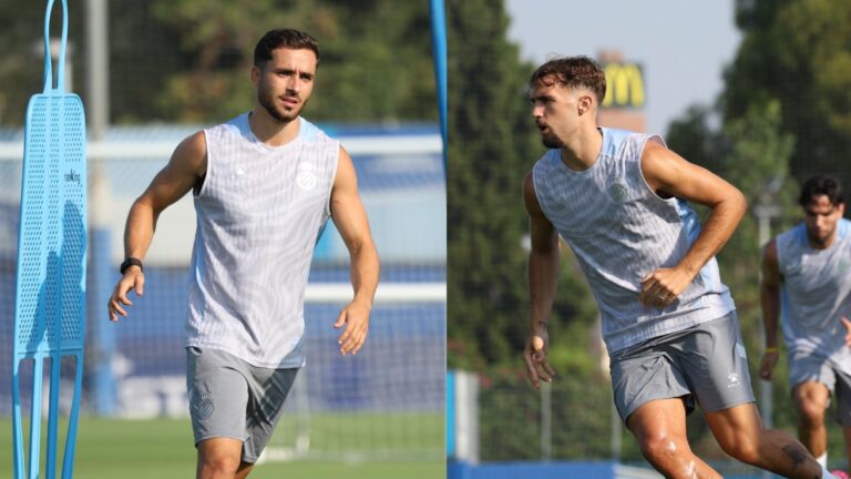 El Racing de Santander quiere pescar en el Espanyol José Salinas y Pablo Ramón preparan la temporada con el Espanyol