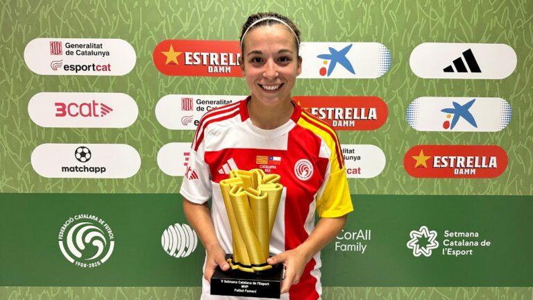 Judit Pablos habla con 'El 1900' como MVP del Catalunya - Chile