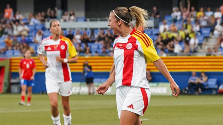 Judit Pablos anotó un doblete con la Selección catalana ante Chile