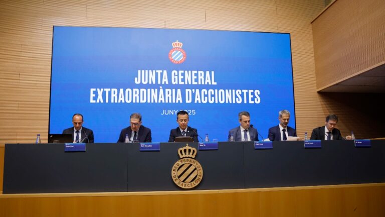 La Junta General Extraordinaria de Accionistas del Espanyol tuvo un resultado positivo