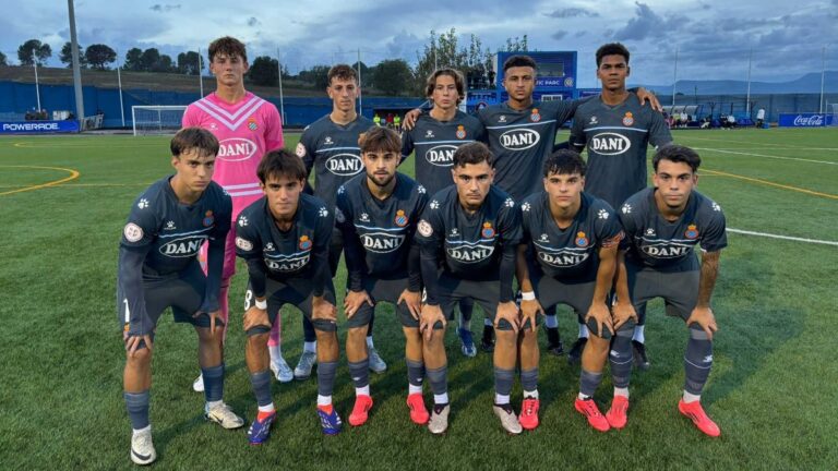 El Juvenil A del Espanyol sigue sumando en la liga