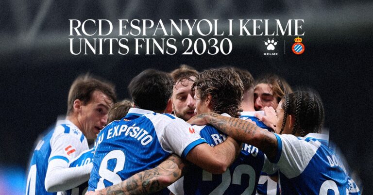 Kelme y el Espanyol amplían juntos su camino