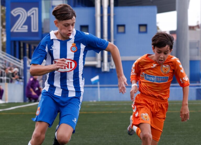 Pocos partidos en el fútbol base del Espanyol, 'La 21'