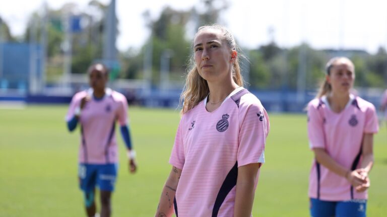 Laia Ballesté fue suplente en el último partido de la temporada entre el Espanyol y el Betis Féminas