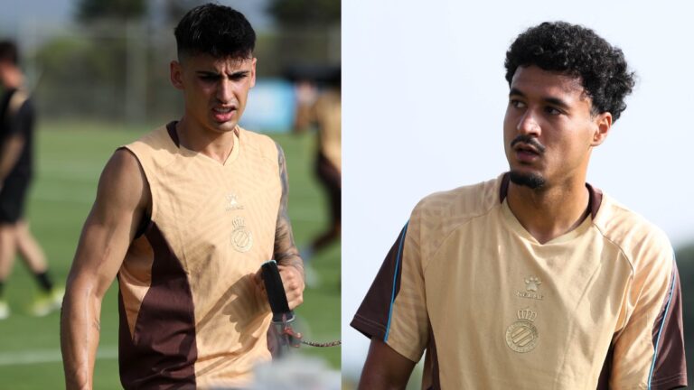Rubén Sánchez, la apuesta para el lateral derecho Rubén Sánchez y Omar El Hilali son los laterales derecho del Espanyol