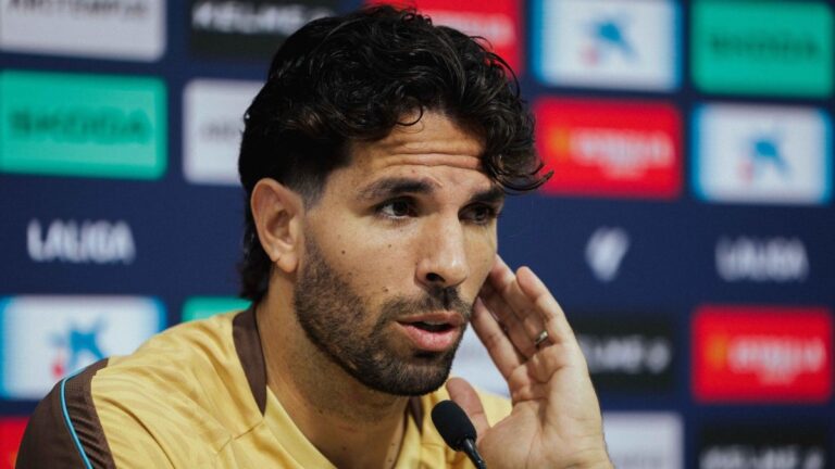 Leandro Cabrera, en rueda de prensa