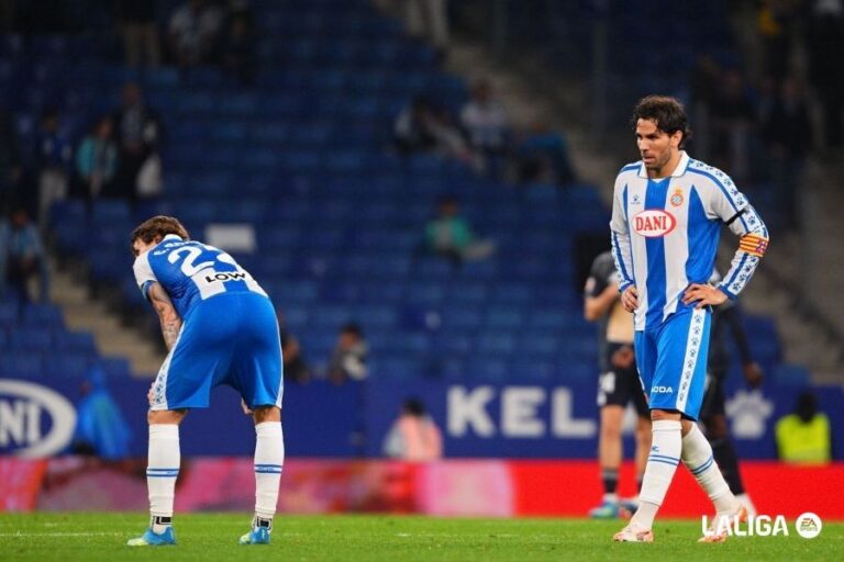 Leandro Cabrera fue el capitán del Espanyol ante el Real Madrid