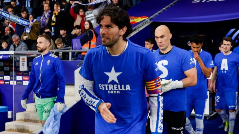 Leandro Cabrera, capitán en el Espanyol - Real Oviedo