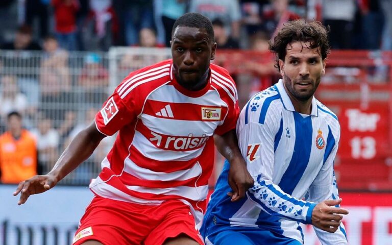 Leandro Cabrera partió de titular en el Unión Berlín - Espanyol