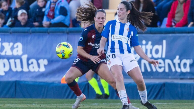 levante ud espanyol femenino liga f ultimo partido ano navidad