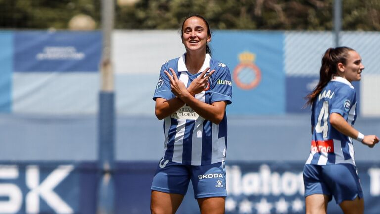 Lice Chamorro anotó su séptimo gol de la temporada en el Espanyol Femenino - Betis Féminas