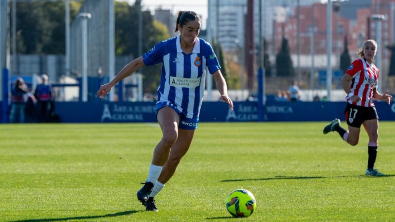 Lice Chamorro fue titular en el Espanyol Femenino - Athletic Club de Bilbao