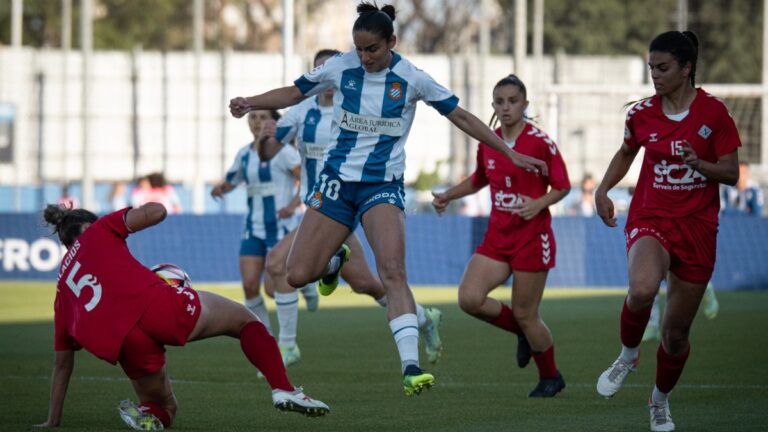 Lice Chamorro finalizó la temporada como máxima goleadora del Espanyol Femenino