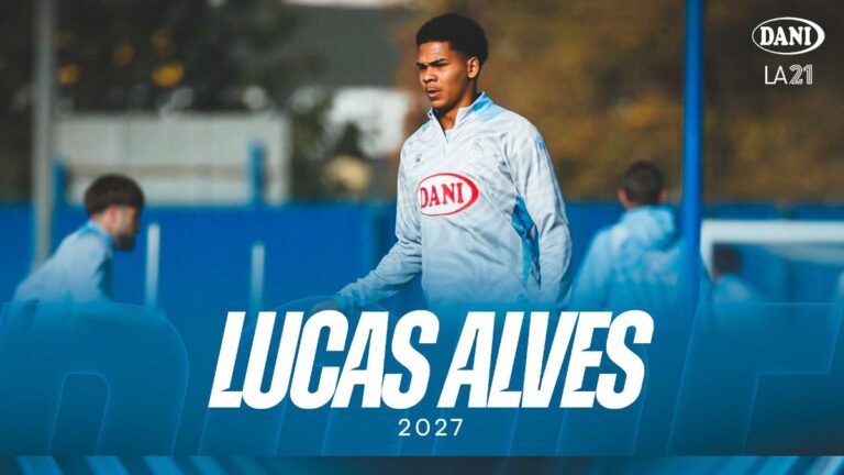 Lucas Alves pasará a formar parte de la nómina de centrales del Espanyol B