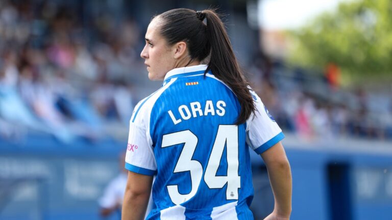 Lucía Loras debuta con el Espanyol Femenino en Liga F
