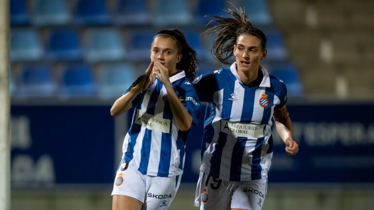 Lucía Vallejo marcó el 0-1 para el Espanyol Femenino