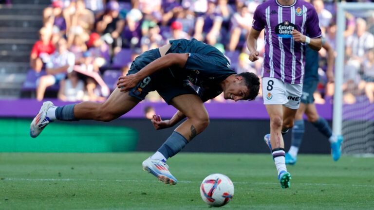 El último compromiso disputado en lunes fue contra el Real Valladolid