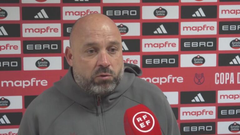 Manolo González, después de caer por 4-3 ante el Sestao River con el Espanyol en la Copa del Rey