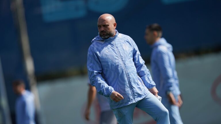 Manolo González empieza la semana de entrenamientos del Espanyol - Getafe CF en la CE Dani Jarque