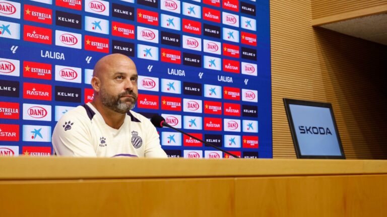 Manolo González, en la previa del duelo ante el Deportivo Alavés