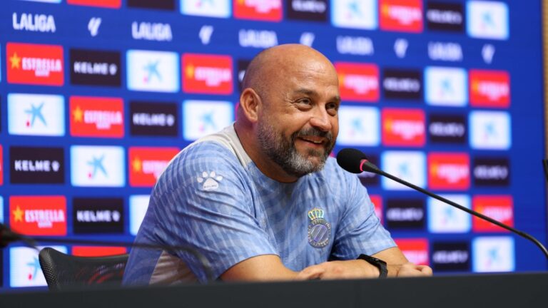 Manolo González está preparado para el debut liguero ante el Atlético de Madrid