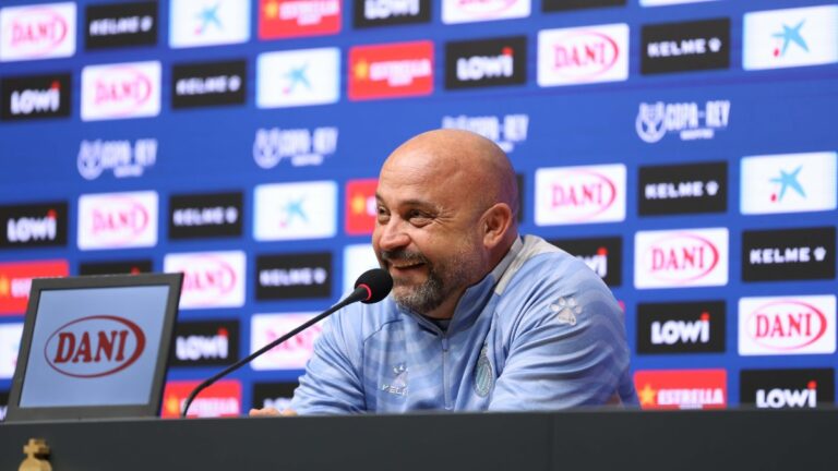 Manolo González, en la previa del Atlético Baleares - Espanyol