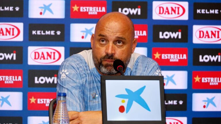 Manolo González en la previa del Real Madrid - Espanyol