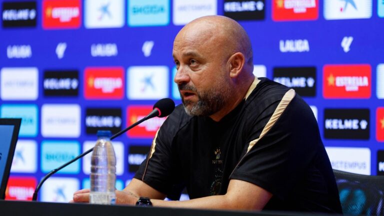 Manolo González, en la previa del Espanyol - Real Madrid