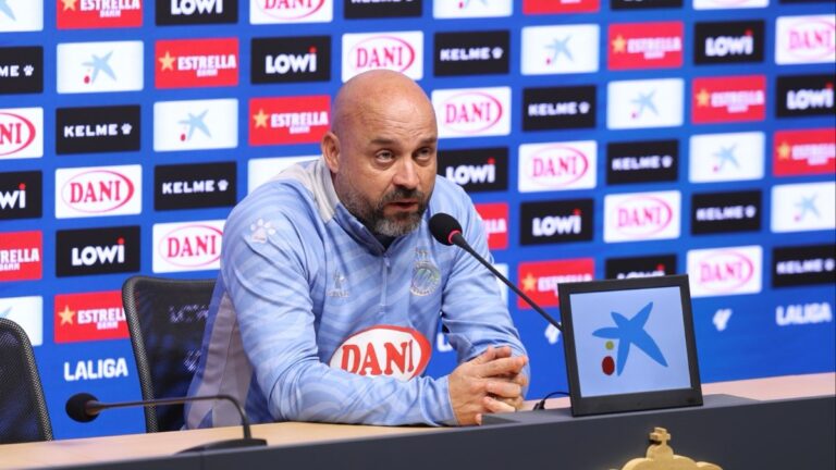 Manolo González: «Ojalá me pueda reencontrar con Gerard Moreno en el Espanyol» Manolo González confía en ganar al Villarreal CF