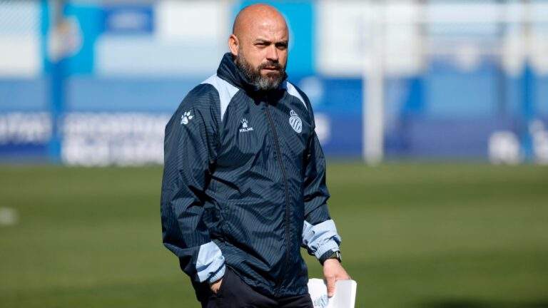 Manolo González se estrena como técnico del Epsanyol ante el Real Zaragoza