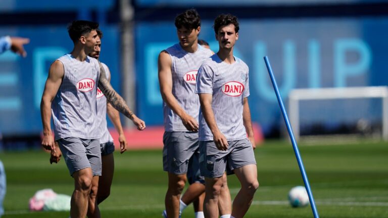 Rubén Sánchez, Miguel Ruibio y Antoniu Roca vuelven al trabajo con el Espanyol
