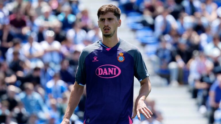Marash Kumbulla jugó en Butarque con el Espanyol